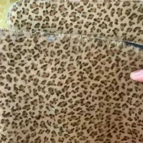 Creations by Tony Lama 80s Soft Fuzzy Leopard Print Boots - Picture 6 of 12